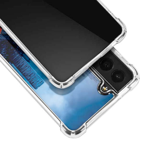 Marvel Captain America Portrait Galaxy S21 FE Clear Case